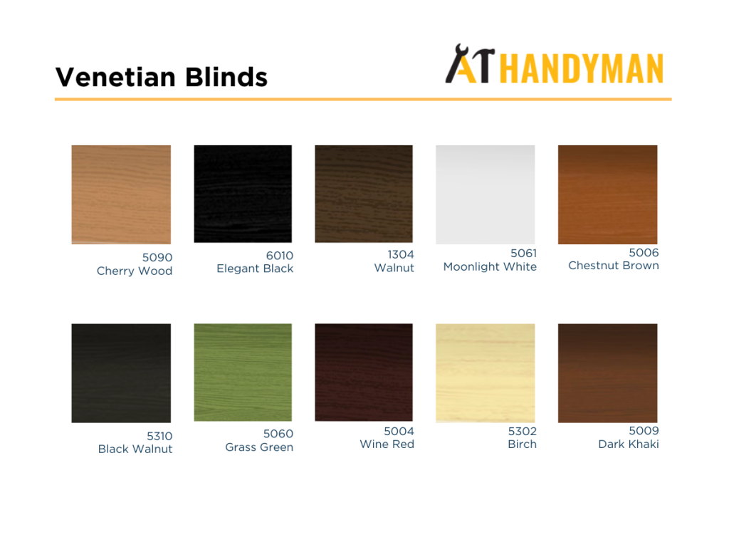 Venetian Blinds Installation/Replacement 5 CH Venetian Blinds 1