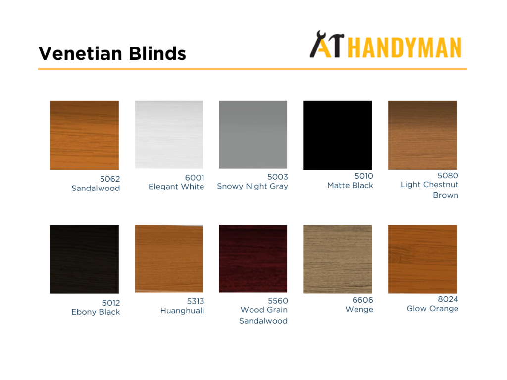 Venetian Blinds Installation/Replacement 4 CH Venetian Blinds 2