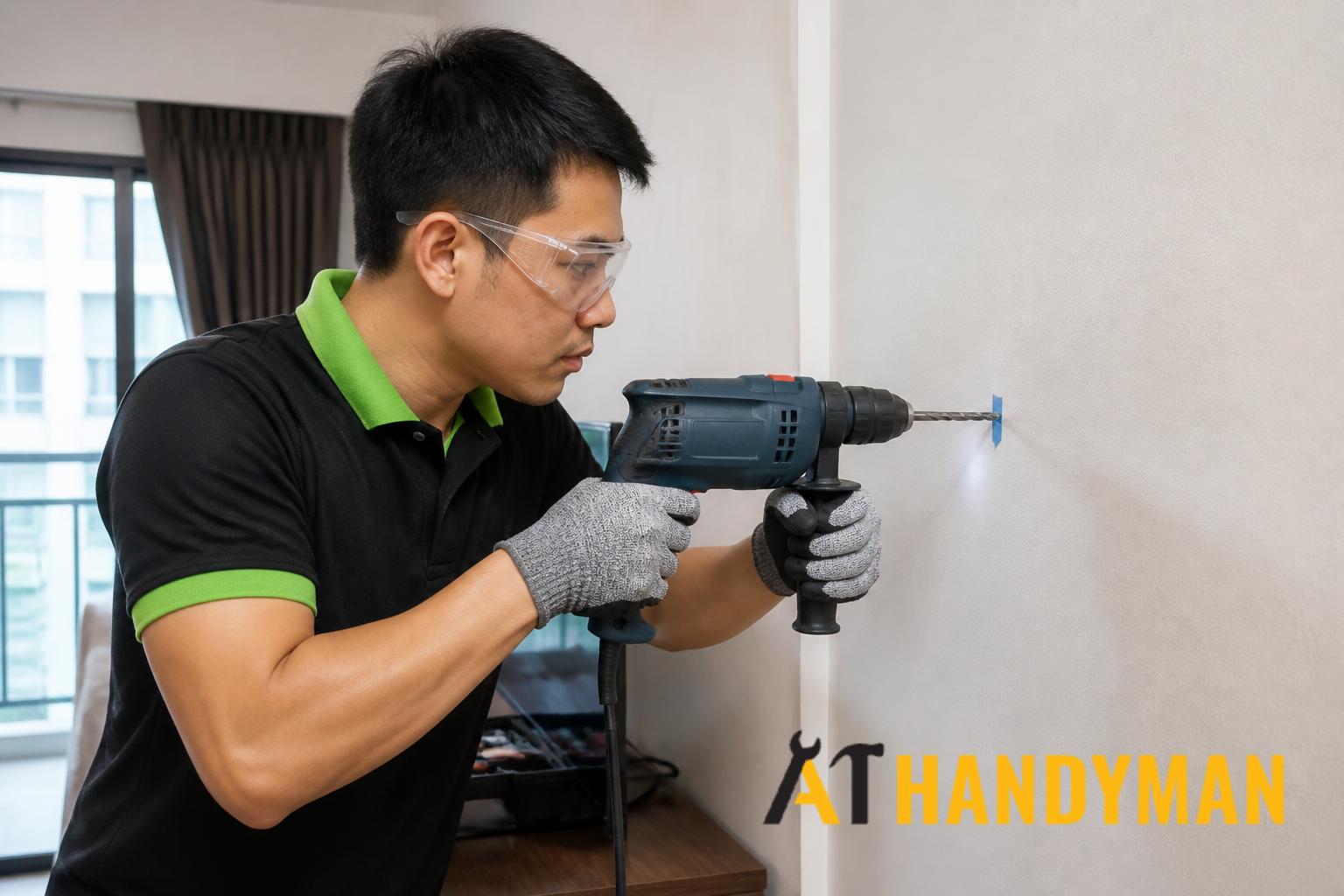 How Is Handyman Drilling in Singapore Carried Out on Concrete, Brick and Partition Walls? 12 How Is Handyman Drilling in Singapore Carried Out on Concrete, Brick and Partition Walls? by A1 Handyman Singapore